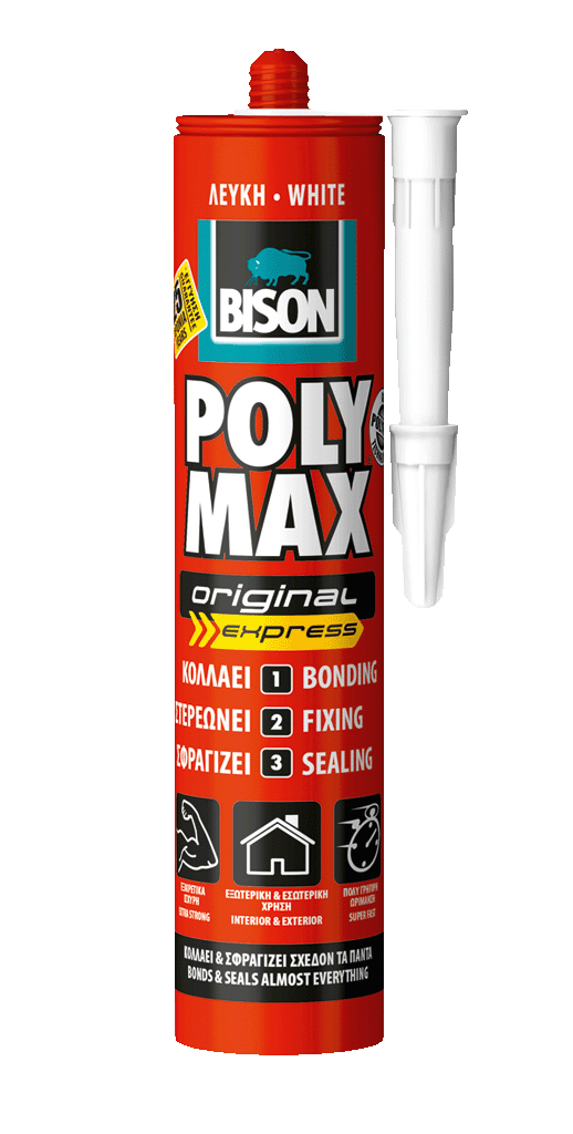 Poly Max® Original Express - Orice material orice suprafata - Poly Max® este solutia completa Lipeste