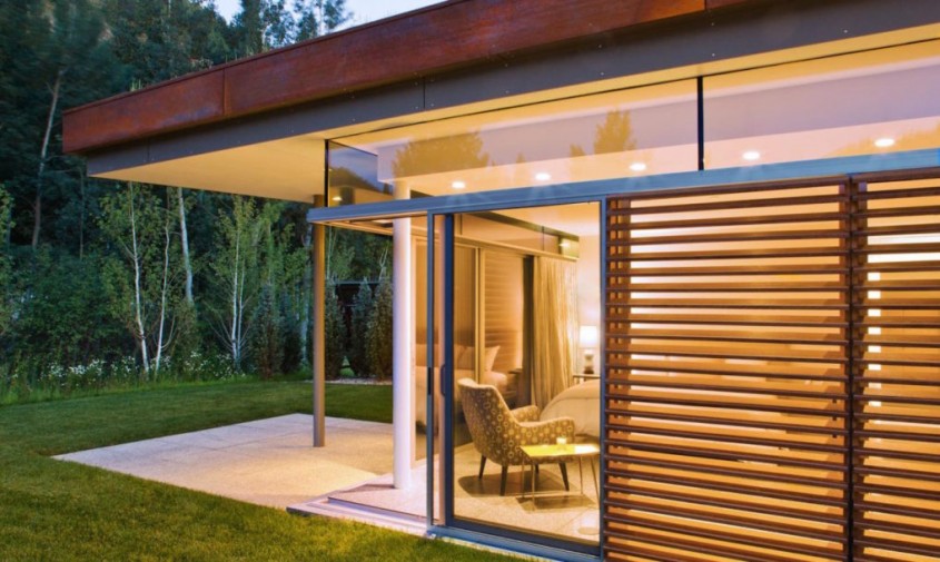 O casa acoperita cu pamant si vegetatie pentru un plus de eficienta - O casa acoperita