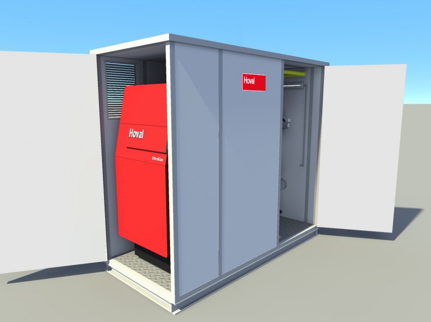 Centrala termica containerizata - Soluții de încălzire pentru instalare la exterior - centrale termice containerizate