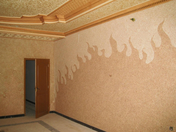 Tapetul Lichid (Tencuiala Decorativa de matase) - material alternativ pentru decorarea peretilor - Tapetul Lichid (Tencuiala