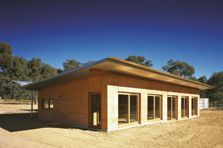 O casa din pamant potrivita climei aride din Australia - O casa din pamant potrivita climei