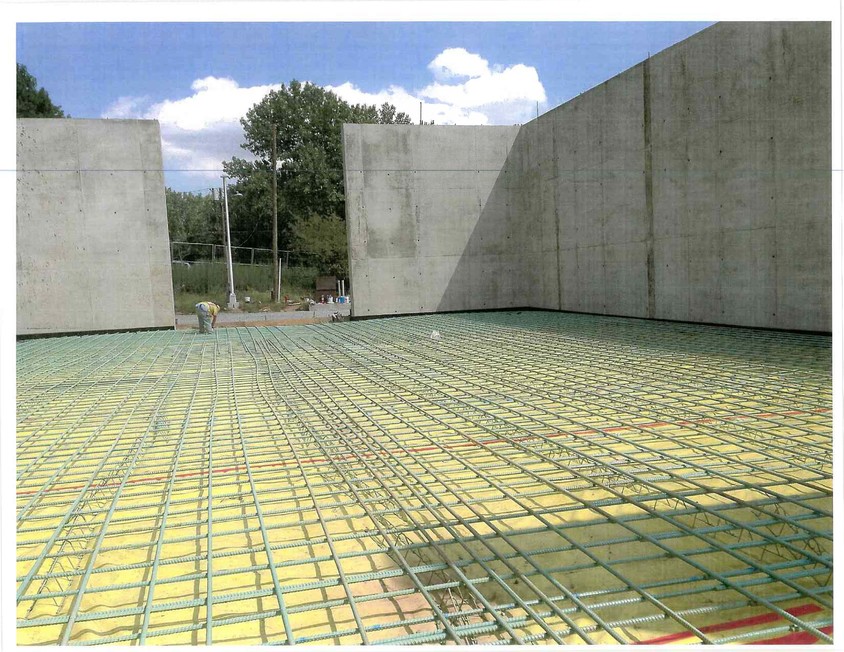 Peretii si placile de baza tratate cu Penetron Admix - Penetron trateaza structurile din beton la