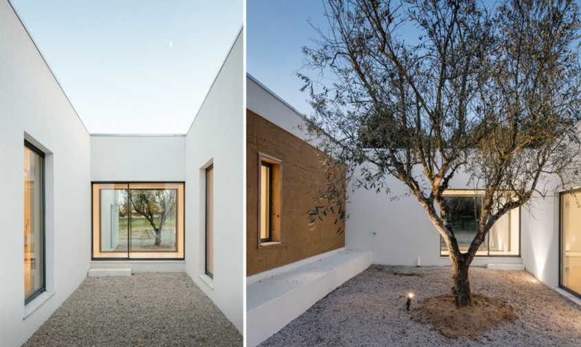 Casa din pamant construita intr-o vie din Portugalia - Casa din pamant construita intr-o vie din