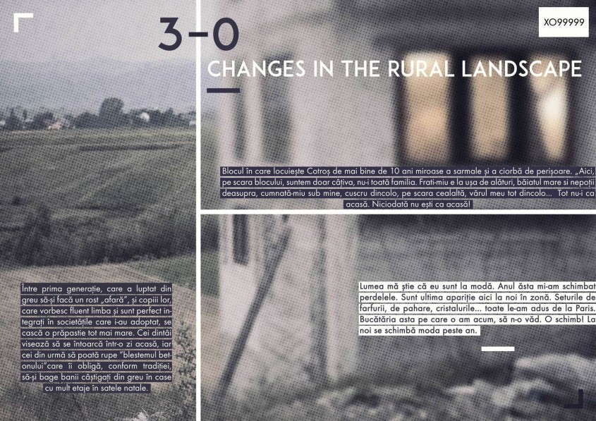 Changes in the rural landscape - Rezultatele Concursului national pentru selectarea proiectului care va reprezenta Romania