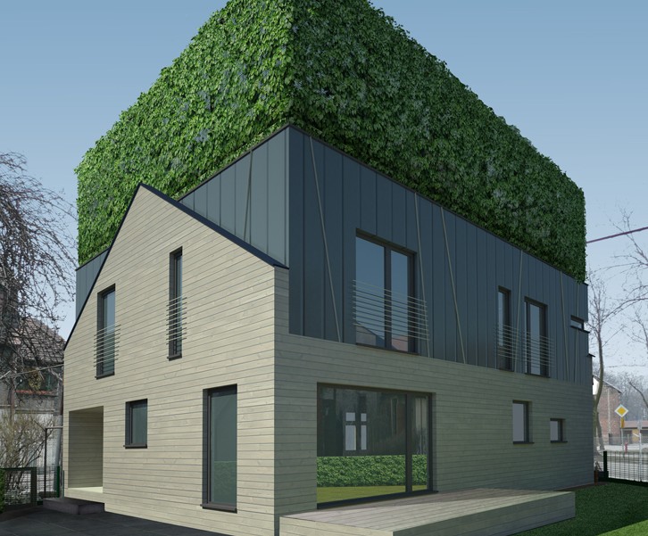 Casa D - Casa D - o mixtura poloneza de arhitectura veche, noua si vegetatie