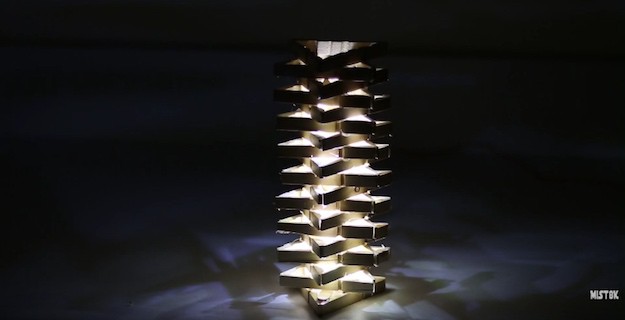 Lampa din lemn - Lampa din lemn. Simplu și ușor de realizat