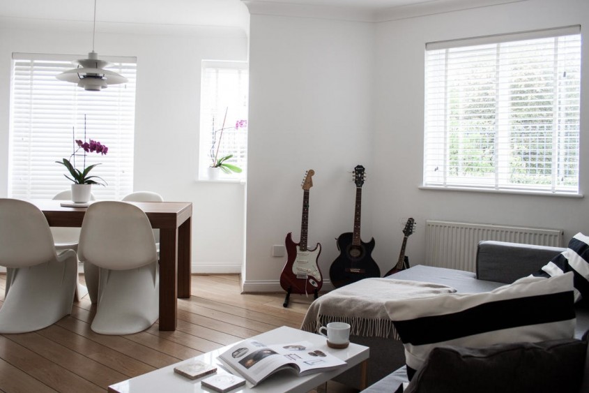 Apartamentul unui arhitect londonez facut sa se incadreze intr-un buget minimal - Apartamentul unui arhitect londonez