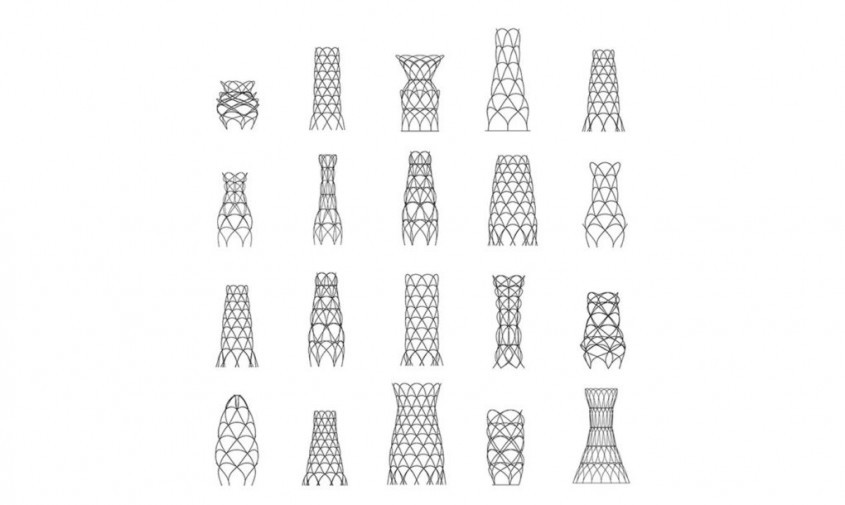 Planurile Hybrid Tower - Un turn realizat in intregime din material textil duce arhitectura usoara la