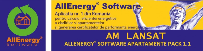 Am lansat AllEnergy® Software Apartamente PACK 1 1! - Am lansat AllEnergy® Software Apartamente PACK 1