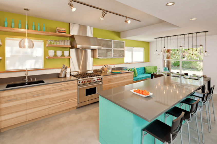 Culori creative ce pot face bucătăria să strălucească - Culori creative ce pot face bucătăria să