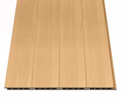 Panouri modulare riflaj decorative wpc GEPLAST Twix Full Claddy Red Cedar - TWIX Full Claddy