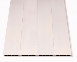 Panouri modulare riflaj decorative wpc GEPLAST Twix Full Claddy Snow - TWIX Full Claddy