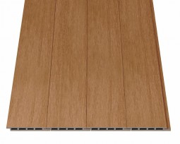 Panouri modulare riflaj decorative wpc GEPLAST Twix Full Claddy Teak - TWIX Full Claddy