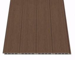 Panouri modulare riflaj decorative wpc GEPLAST Twix Full Claddy Walnut - TWIX Full Claddy