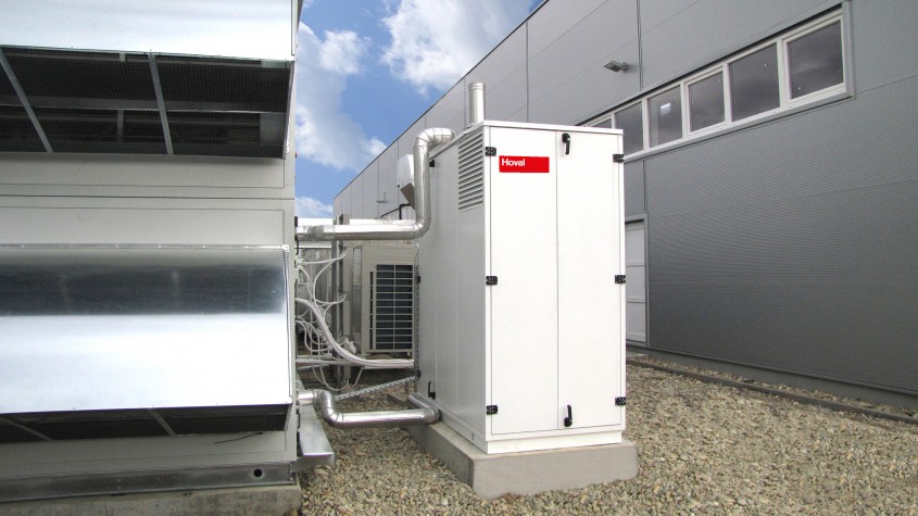Cabin Slim exterior - Soluții de încălzire pentru instalare la exterior - centrale termice containerizate