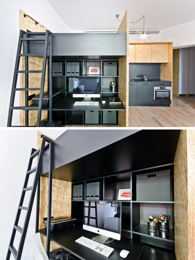 Apartament minimal in care se lucreaza se doarme si se mananca - Apartament minimalist in care