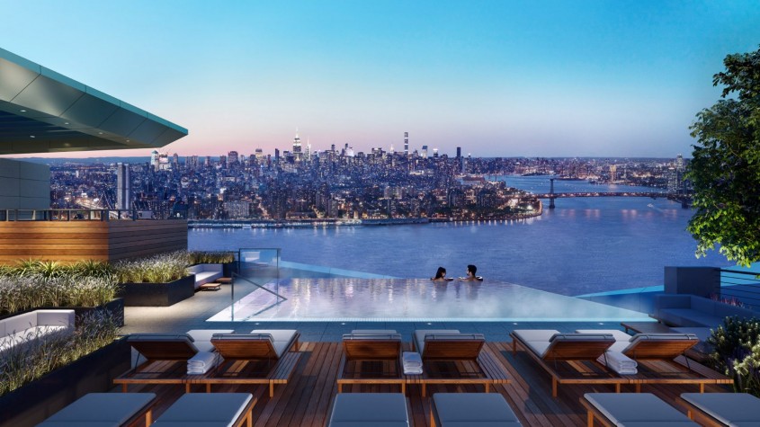 Cea mai mare piscină rezidențială din emisfera vestică în Brooklyn - Cea mai mare piscină rezidențială