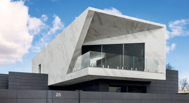 Fatada cu placi ceramice COVERLAM - Placi ceramice Coverlam pentru fatade