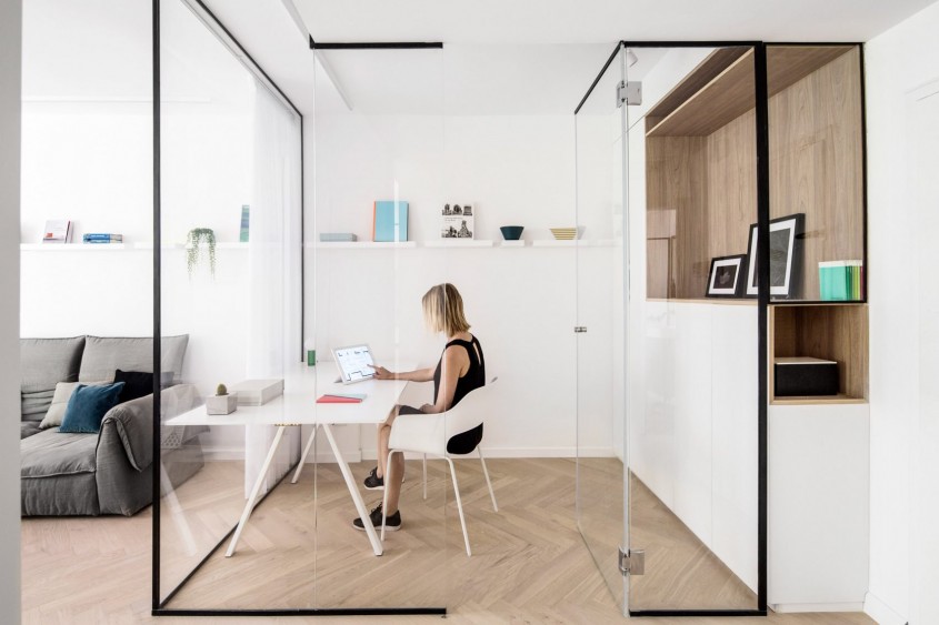 Trucuri menite să optimizeze spațiul într-un apartament din Tel Aviv - Trucuri menite să optimizeze spațiul
