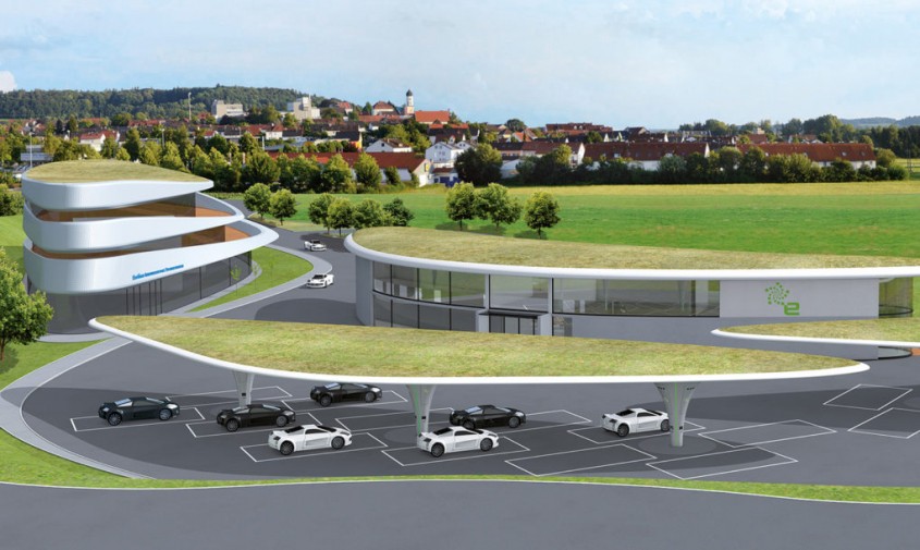Statia Innovationspark Zusmarshausen - Au fost dezvăluite planurile celei mai mari stații de încărcare pentru mașinile