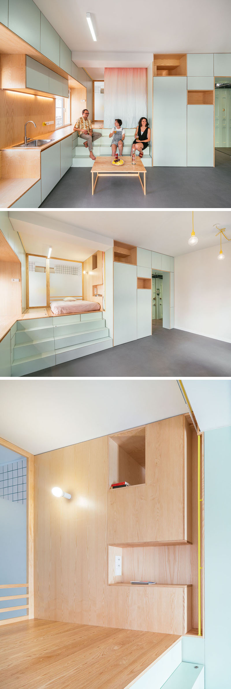Un apartament mic dar cu solutii ingenioase pentru depozitare - Un apartament mic dar cu soluții