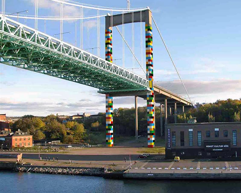 Un pod inspirat din jocurile LEGO - Un pod inspirat din jocurile LEGO