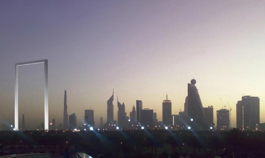 Dubai Frame - Cea mai mare "ramă foto" din lume este o clădire!