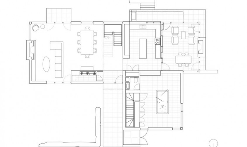 Casa Hemmingford - planuri - Design modern si elemente rustice intr-o casa construita cu materiale naturale