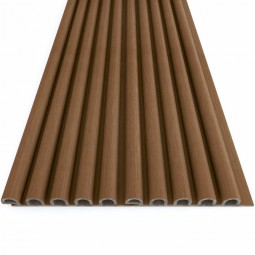 Panouri riflate riflaj modulare decor GEPLAST TWIX Duplo TEAK - TWIX Barecode si TWIX Duplo