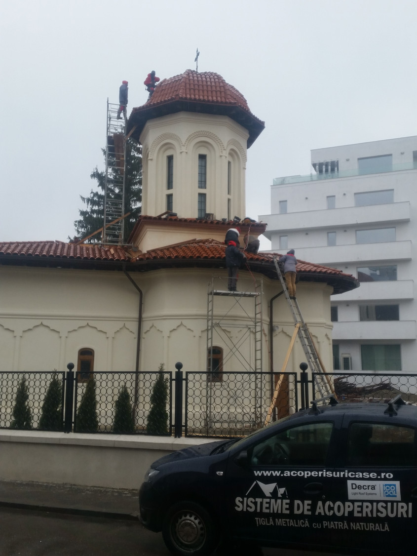 ExpoTest Construct a luat parte la restaurarea Bisericii "Sfanta Sofia" - Floreasca Bucuresti - ExpoTest Construct