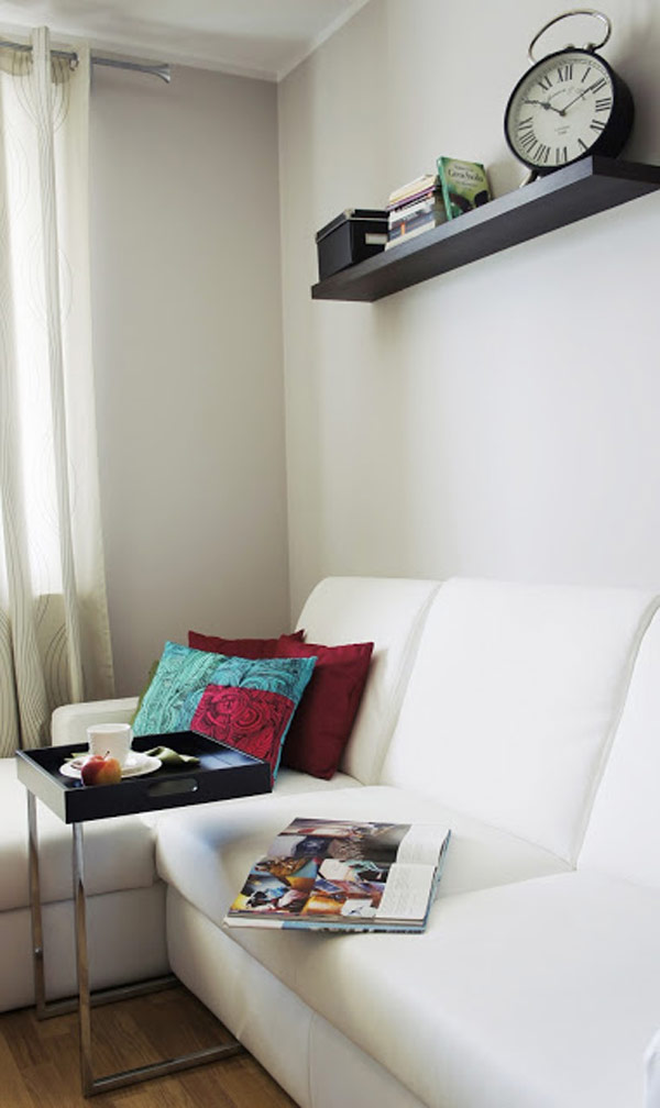 Un mic apartament in culori clasice dar cu stil contemporan - Un mic apartament in culori