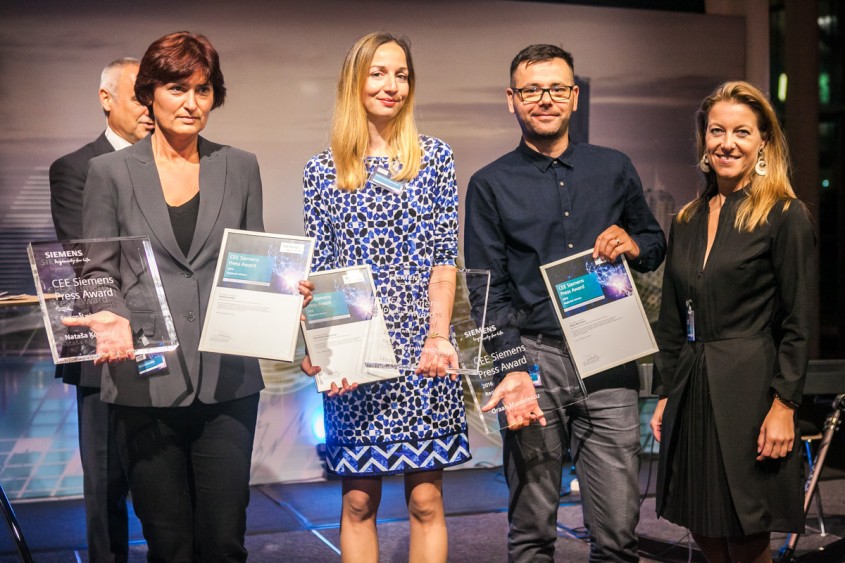 Siemens CEE Press Award 2016 - un jurnalist roman unul dintre cei trei castigatori din Europa