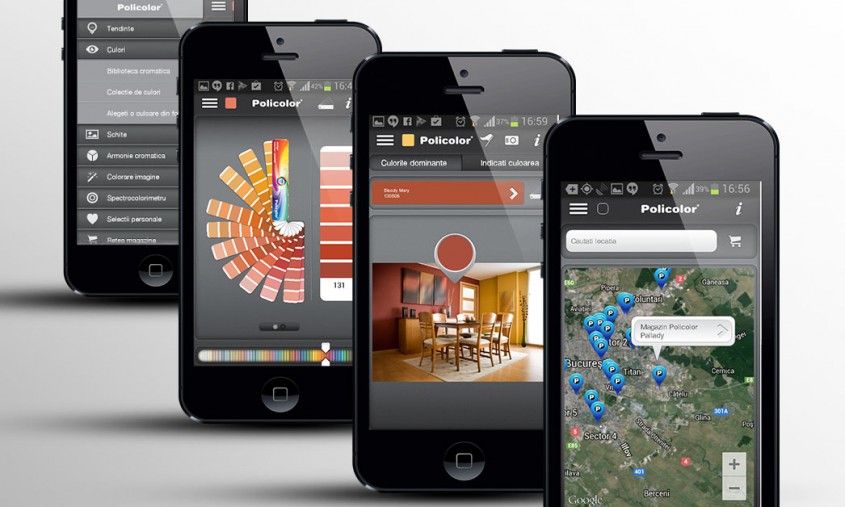 Policolor lanseaza Mobile App Policolor varianta 2 0 a aplicatiei care te ajuta sa fii designer