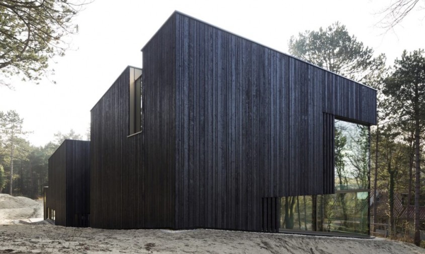 Vila Meijendel  - Casa din lemn si metal, cu zero consum de energie
