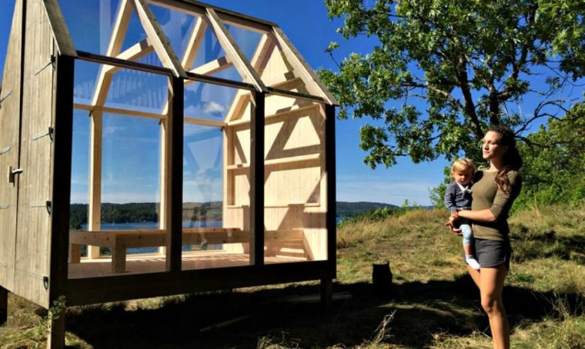 Programul “72 de ore la cabana” - Cabanele din sticlă, soluția anti-stres propusă de suedezi