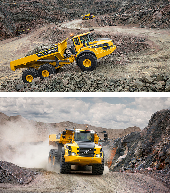 Camioane articulate Volvo: productie continua Camioane articulate Volvo: productie continua - Camioane articulate Volvo: productie continua