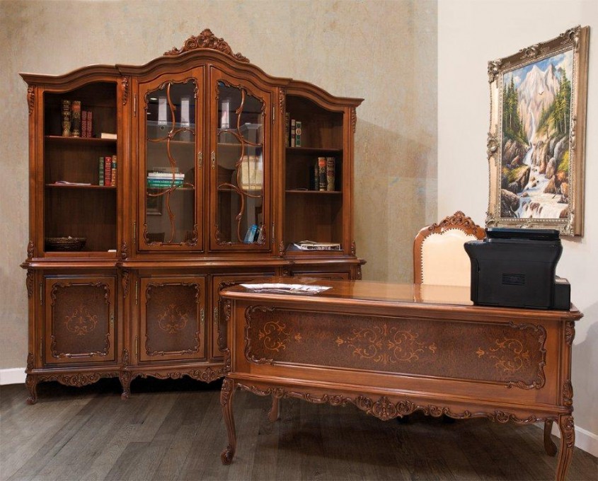 Cabinet Cleopatra - Mobila pentru birou din lemn masiv, produsa in fabricile Casa Mobila Simex