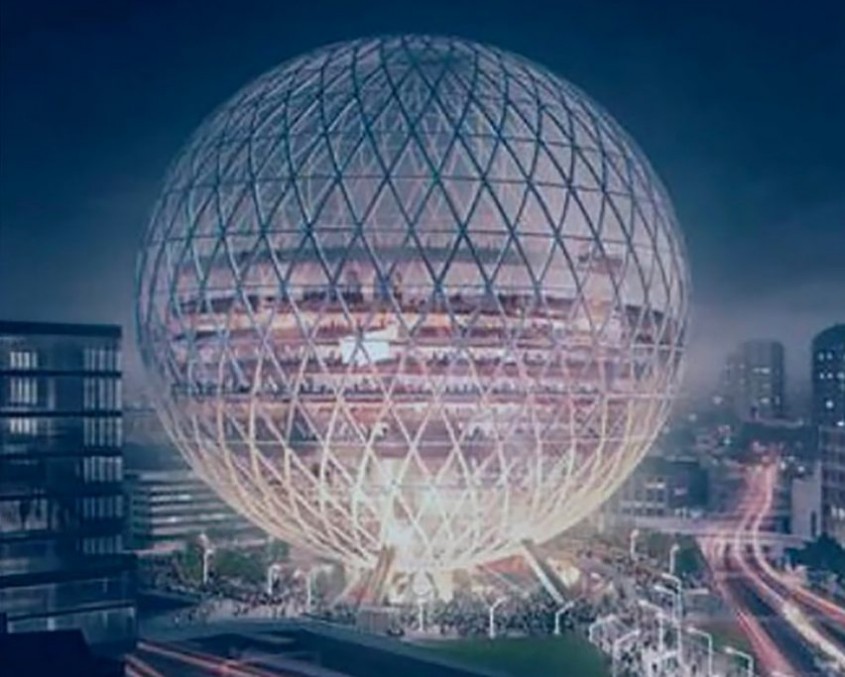 O sală de concerte în formă sferică este planificată pentru estul Londrei - O sală de