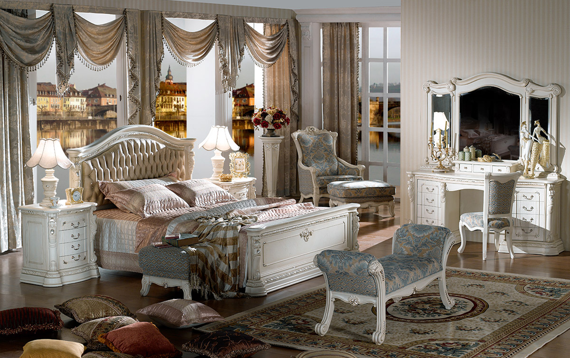 Mobilier dormitor - Colectia Versailles - Mobiler clasic Il Vero