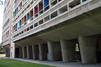 Prima unitate de locuit proiectata de "Le Corbusier" - Prima „unitate de locuit“ proiectata de Le