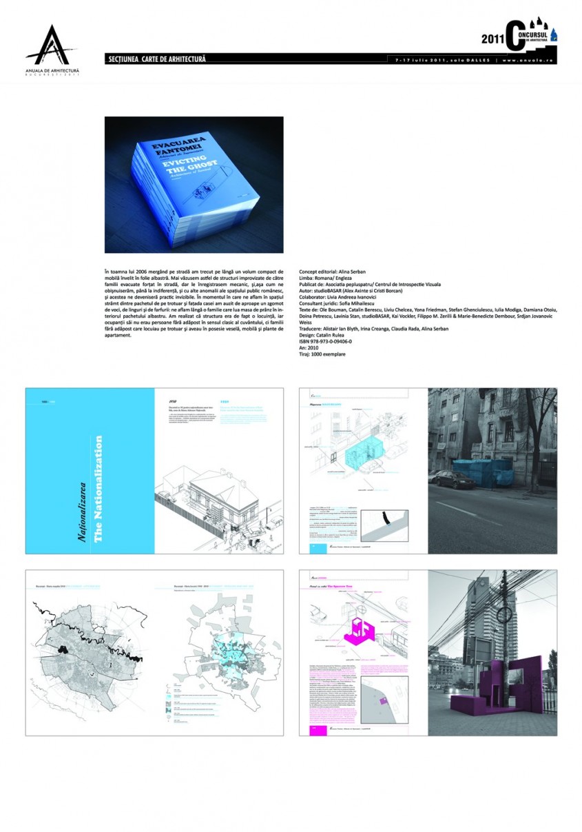 panou1 - Carte de arhitectura evacuarea fantomei