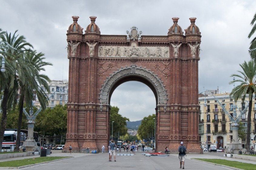 Arcul de Triumf - Arcul deTriumf proiectat de Josep Vilaseca i Casanoves