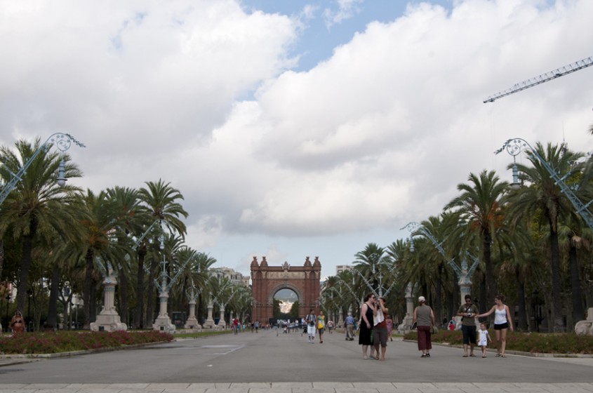 Arcul de Triumf - Arcul deTriumf proiectat de Josep Vilaseca i Casanoves