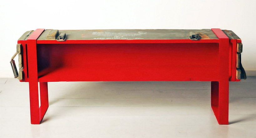 Red leader 2 realizat din cutii pentru munitie folosite si fier - Kalab - Aproape de