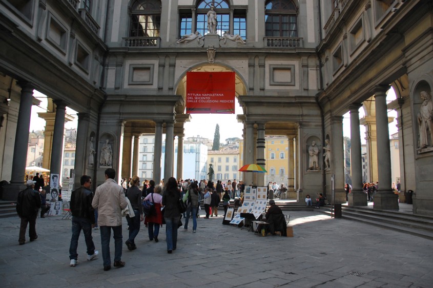 Florenta, Italia - Piete, cladiri si strazi istorice, reabilitate si destinate traficului pietonal