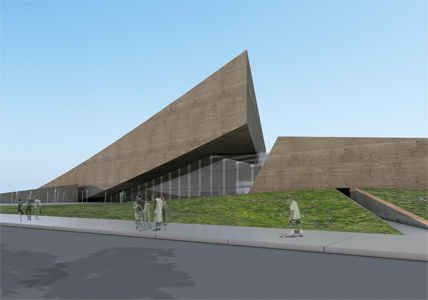 Propunerea arhitectului roman Bogdan Constatin Neagu pentru Centrul pentru Prevenirea Dezastrelor si Educare din Istanbul -