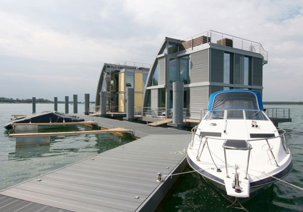 Aqua Floathome, o casa plutitoare din Germania - Aqua Floathome - o casa plutitoare in Germania