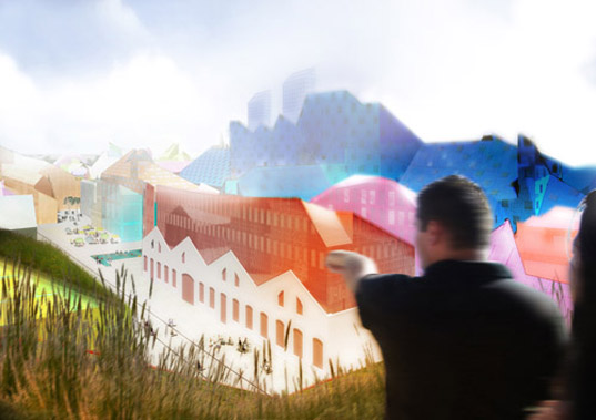 Propunerea MVRDV pentru cartierul Bastide Niel - Propunerea MVRDV pentru cartierul Bastide Niel din Bordeaux