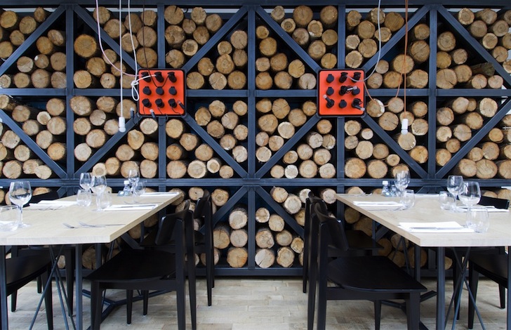 Cubicule in restaurantul Fabbrica din Olanda - Cubicule cu design industrial pentru clientii restaurantului Fabbrica din