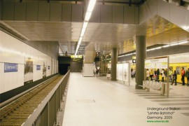 Panouri din tabla de otel emailat vitrifiat - Lucrare realizata - Lehrter_Bahnhof - Panouri din tabla